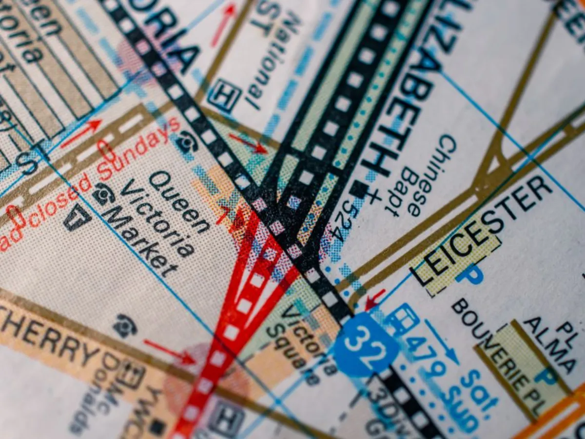 map print